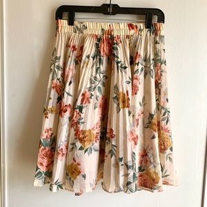Sexy flowers skirt